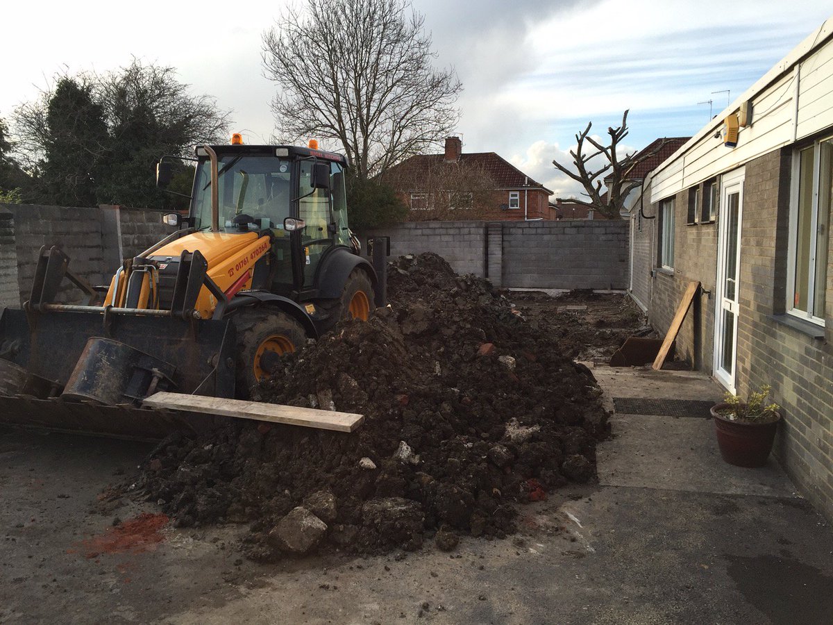 PhoenixHDFlexo's tweet photo. Exciting times! Work has begun on our new building extension. https://t.co/mD41B3RGyQ