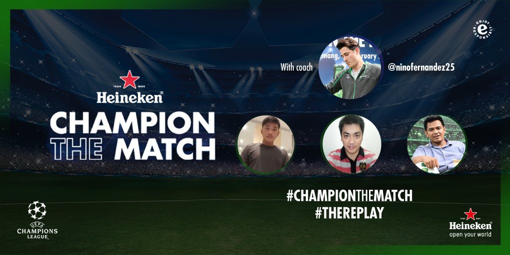 Let's replay the champions. Let's support #thereplay <a href="/TheReplaypik/">The Replay</a> with coach @ninofernandez25 #ChampionTheMatch