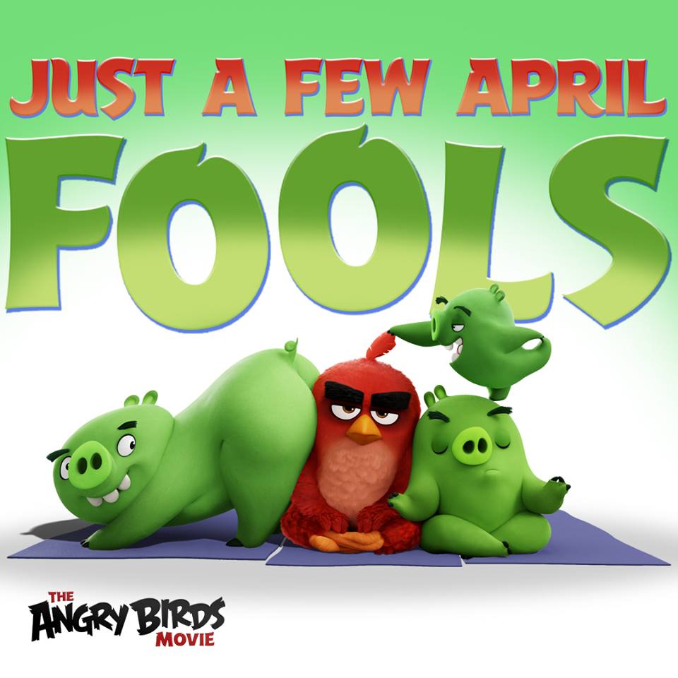 #AngryBirdsmovie #AprilFoolsDay