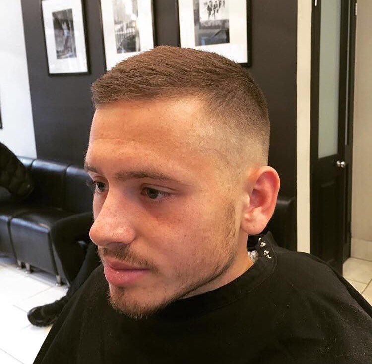 MitchellsBarber's tweet photo. Bald mini clipper back and sides for this gent by @JordanBrook11 at Brentwood Mitchells! https://t.co/t7xMNyY5c1 ✂️ https://t.co/uTloG7myDr