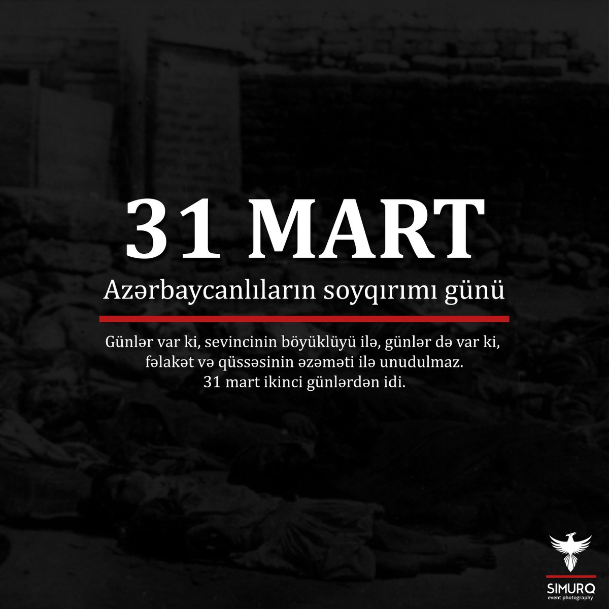 simurqphoto's tweet photo. #31Mart Azərbaycanlıların Soyqırımı günü #31MarchGenocide #Genocide #simurq #simurqphoto #photo #event #photography https://t.co/ggCHxftARd