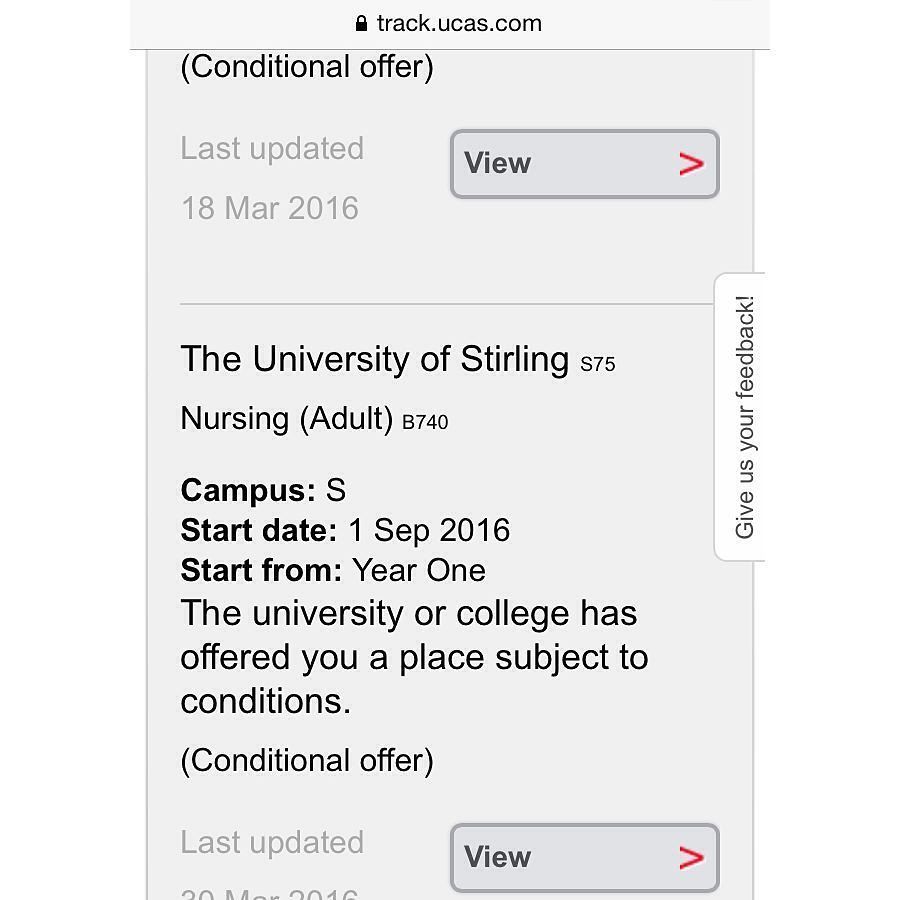 TheCaringTimes_'s tweet image. #university #conditionaloffer #uni #stirling that&apos;s me got 2 offers now! Absolutely #buzzing 🐝🐝🐝🐝🐝 one for #inverne…