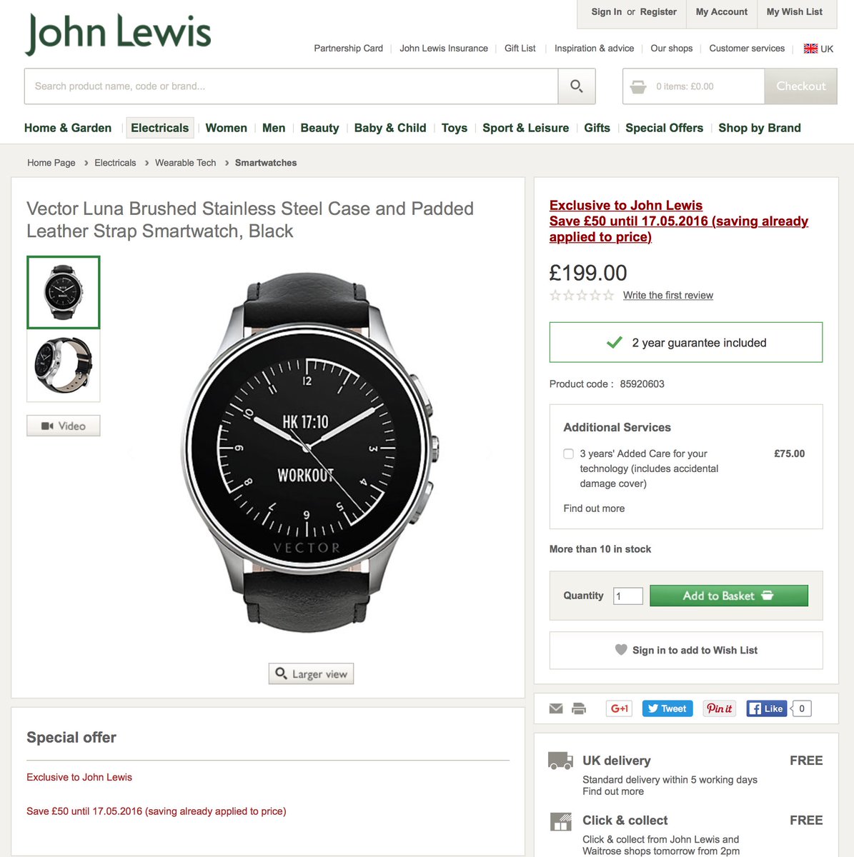 john lewis withings