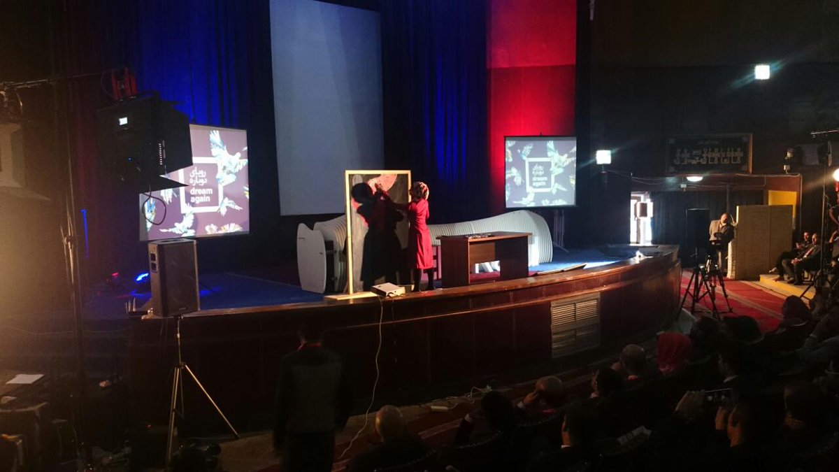 A <a href="/TEDxKabul/">TEDxKabul</a> speaker who spoke but did a live art performance. Parwana Negin