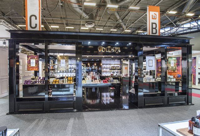 Codextweets's tweet image. I Just Love this Exhibition Stand for @VoluspaCandles