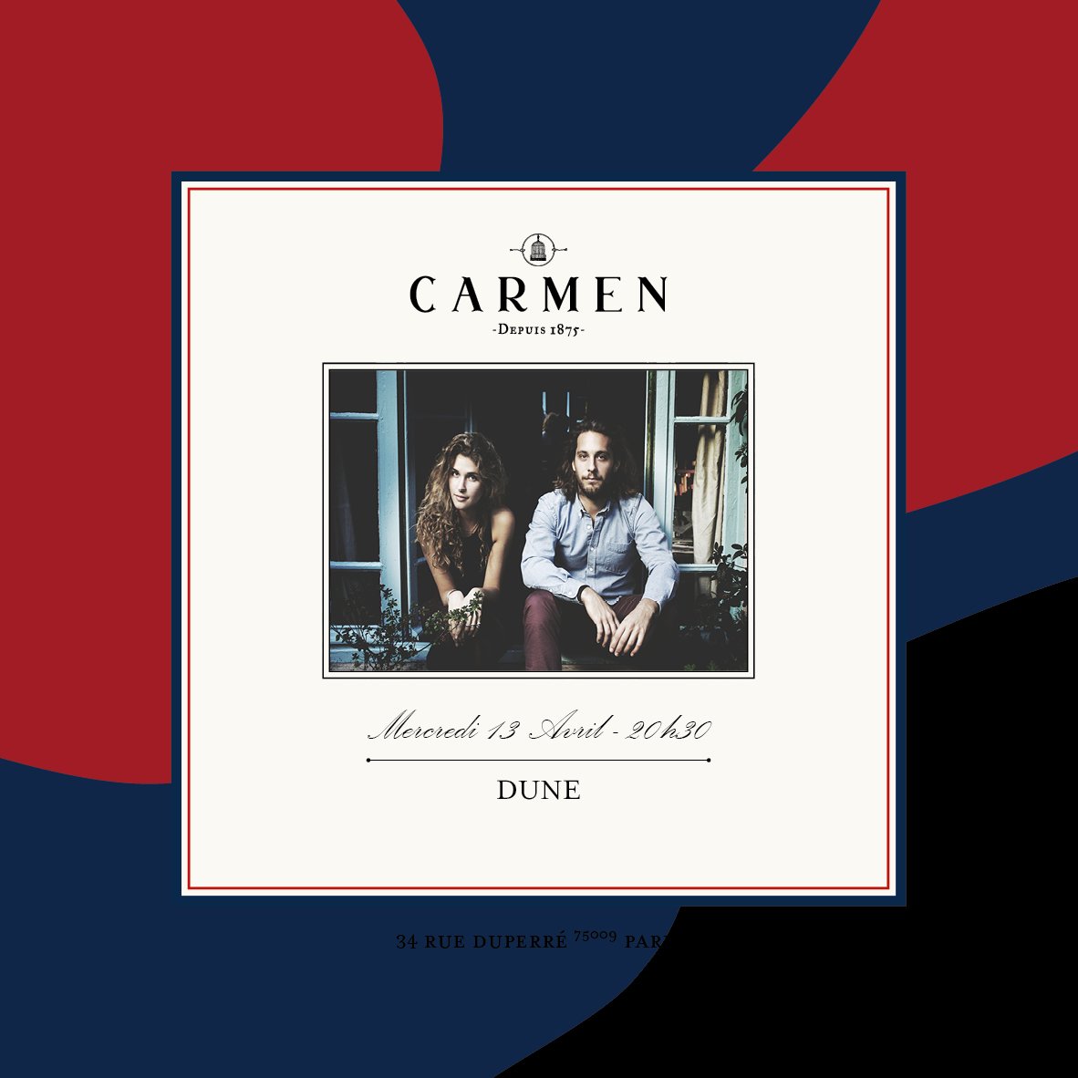 music_dune's tweet photo. #Live
13/04 @LeCarmen 
17/05 @lebadaboum (sur invitation) 
08/06 @lestroisbaudets 

On espère vous y voir nombreux ! https://t.co/rVvYgGyrhP