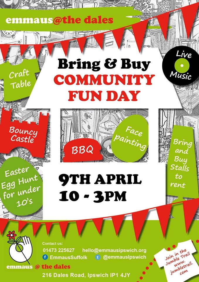 BITCIpswich's tweet photo. A massive thanks to @genr8card for donating a card to @EmmausIpswich  for their Community Fun Day! Can u help? https://t.co/aQtVsEP38S