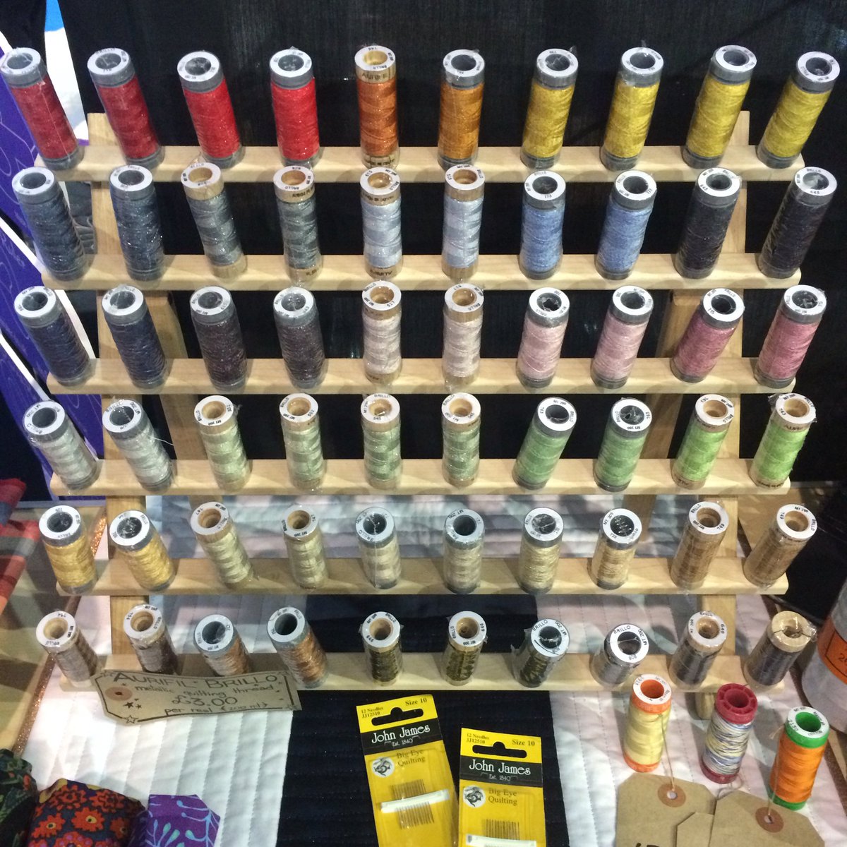 Bring your <a href="/aurifil/">Aurifil</a> shopping lists to our stand at the Exeter Quilt Festival <a href="/WestpointExeter/">Westpoint Exeter</a> - doors open tomorrow!