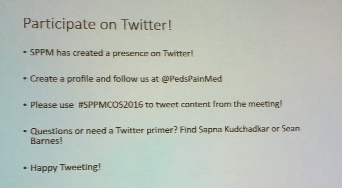 DrSeanBarnes's tweet image. @PedsPainMed @PediAnesthesia #SPPMCOS2016