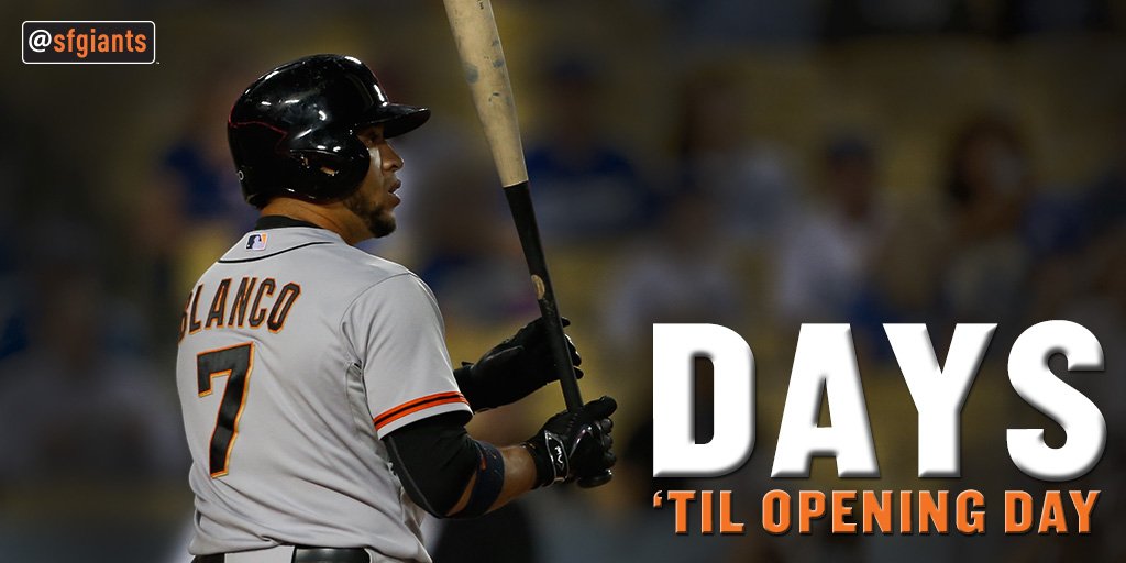 SFGiants's tweet photo. The boys are back in town....and #SFGOpeningDay is next week!
#SFGiants https://t.co/CbnoF2s01O