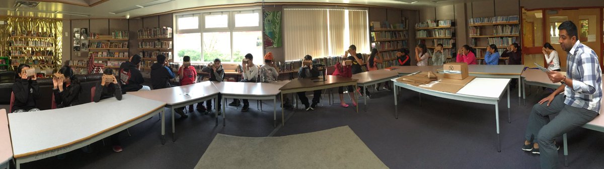 DivisionW's tweet photo. #GoogleExpeditions @SHECommons Lots of "Wows! Cool! This is amazing!" Incredible experience 4 Ss in #sd36learn https://t.co/ZJ7QtZyL97