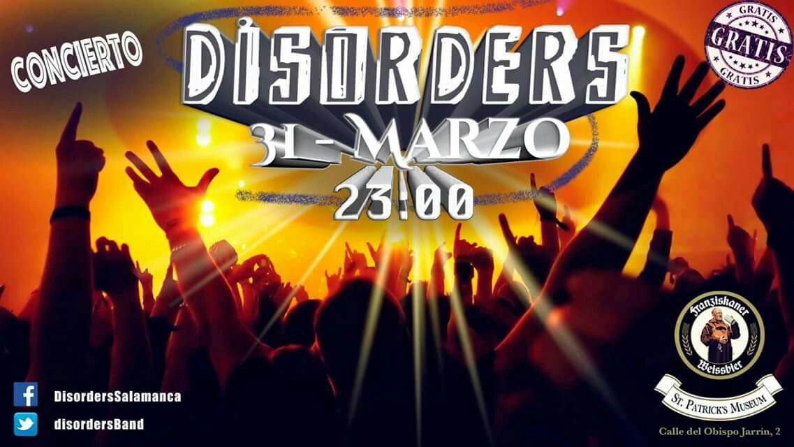 DisordersBand tweet picture