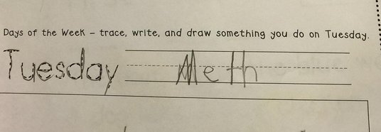 HuffPostUKLife's tweet photo. Hilarious #HomeworkFails from kids are the best thing you'll see today https://t.co/0Ut0srmUFq https://t.co/5GvpIAl7tN