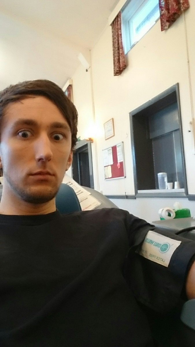 LWDienes's tweet photo. @GiveBloodNHS 16th donation today. Shout-out to the Willand team. Always a pleasure #TeamOnegative https://t.co/adDx8yGYqb