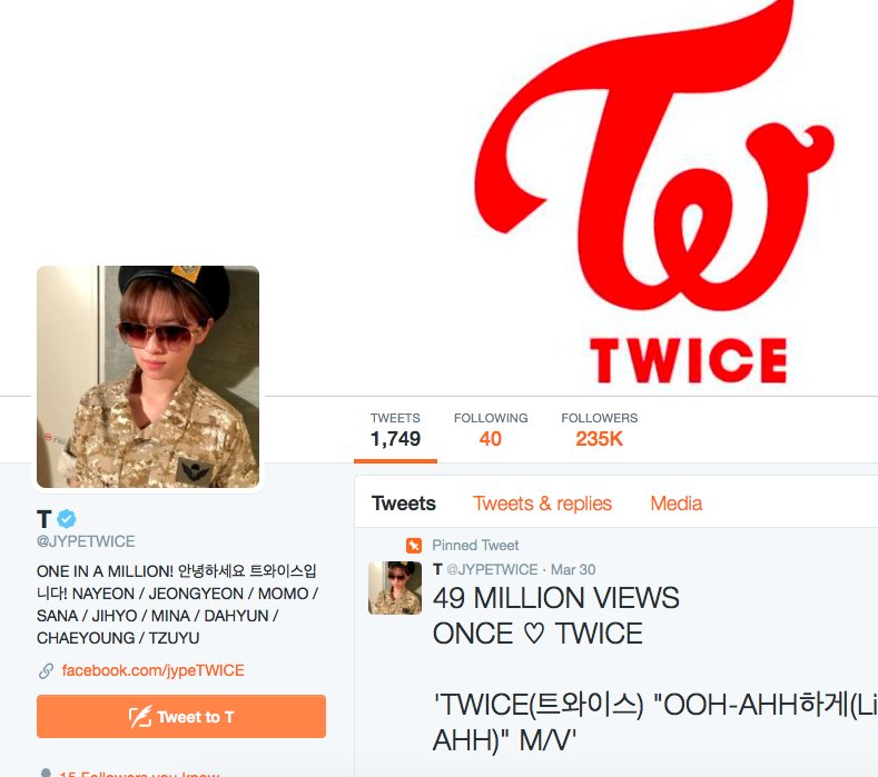 [트와이스] 만우절 기념 트위터 프로필 사진 계속 바꾸는 트와이스 계정 | 인스티즈