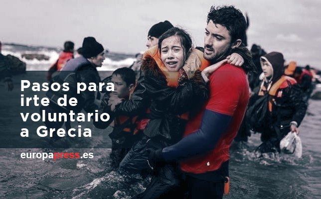 europapress's tweet photo. Guía para ser voluntario en Grecia y colaborar desde España con los refugiados https://t.co/1F6lUMnLIR https://t.co/I4XyEZUuBI