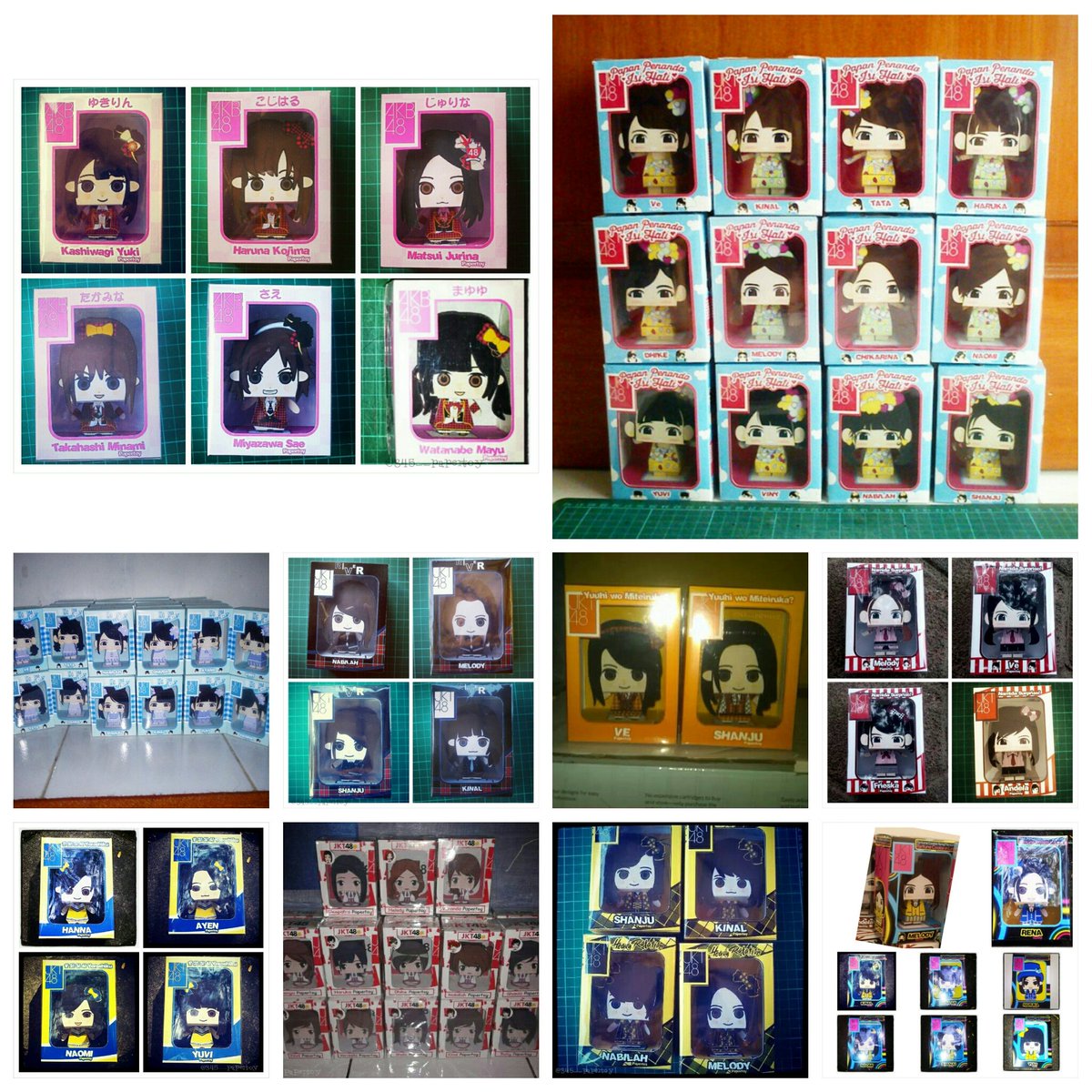 345__shoppu's tweet photo. #WTS: Papercraft AKB / JKT48 | CP: @zzr7694o (OA LINE) / BBM: 53783FA8 / 085774864321 | Help RT @ComedyJKT48 https://t.co/u5tFbHiANu