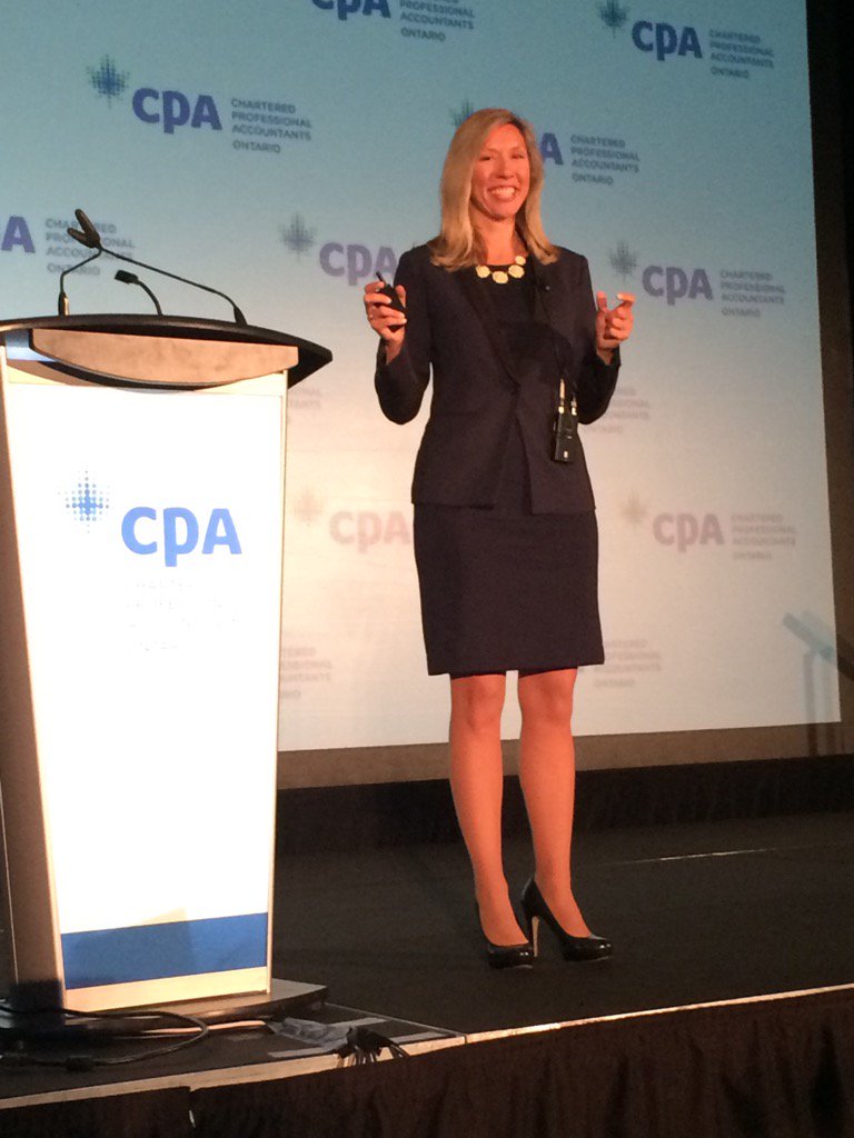 cox_susan's tweet photo. Giselle Kovary giving an energetic and informative opening keynote @ #CPAcontrollers ! https://t.co/AZk0aJPiXw