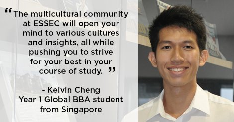ESSEC_AP's tweet photo. #BBAESSEC student Keivin Cheng tells us why he chose #ESSEC in this recent feature in @STcom https://t.co/turVcQRs9q https://t.co/UaxNilhECw