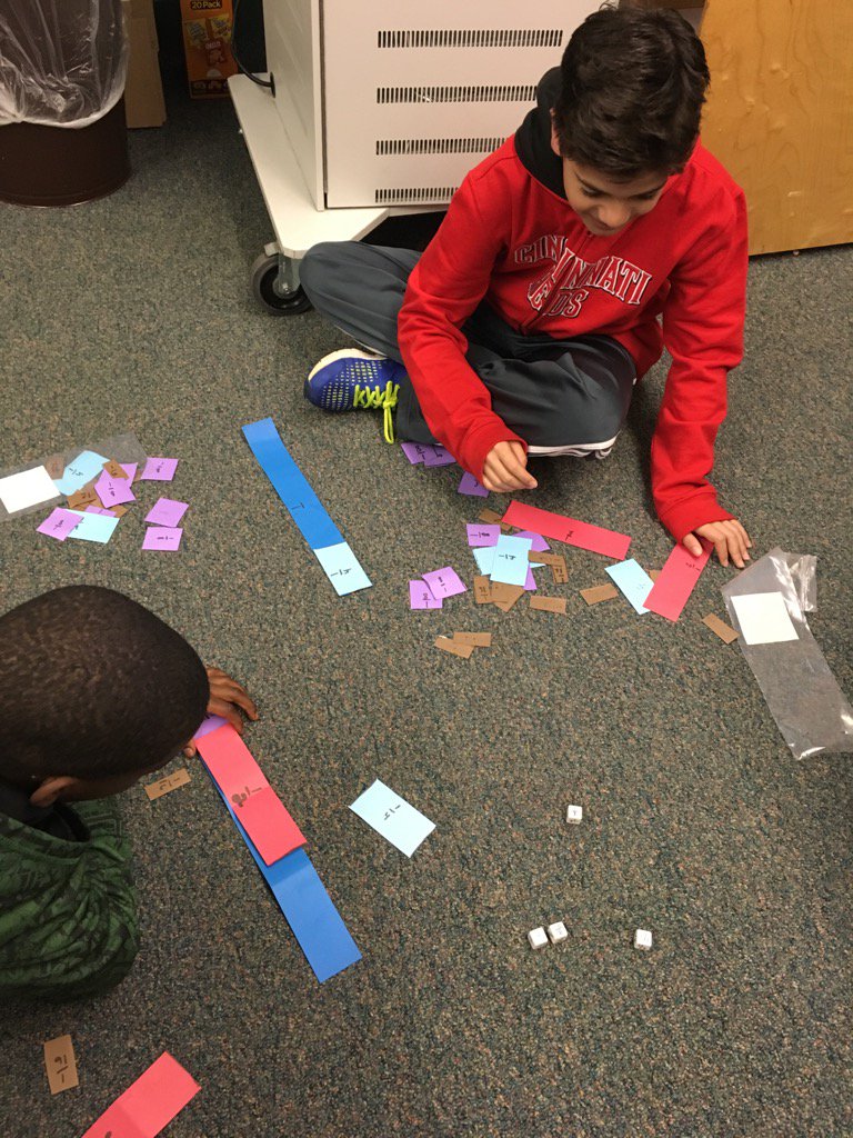 Making sense of fractions through play...