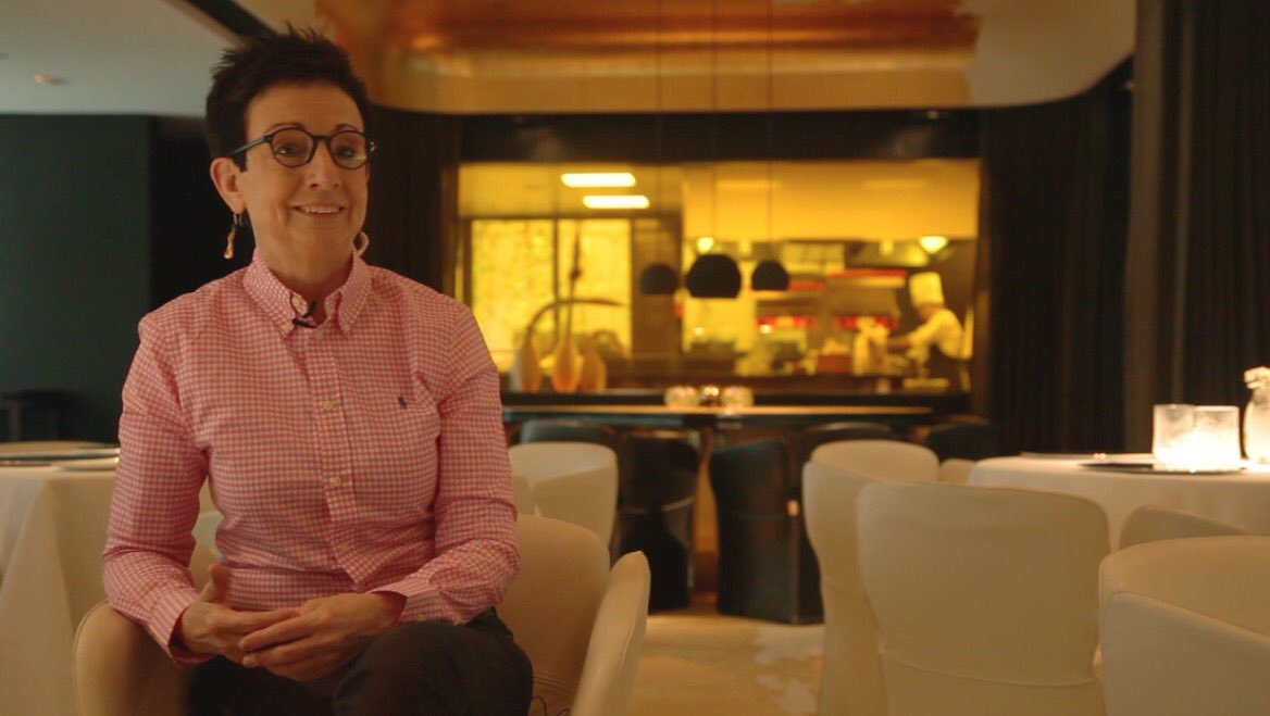 XarxaClack's tweet image. Avui gravant la #CarmeRuscalleda per un vídeo de @sapienscat del #BancdeContinguts de @revistesAPPEC i @amic_acpg