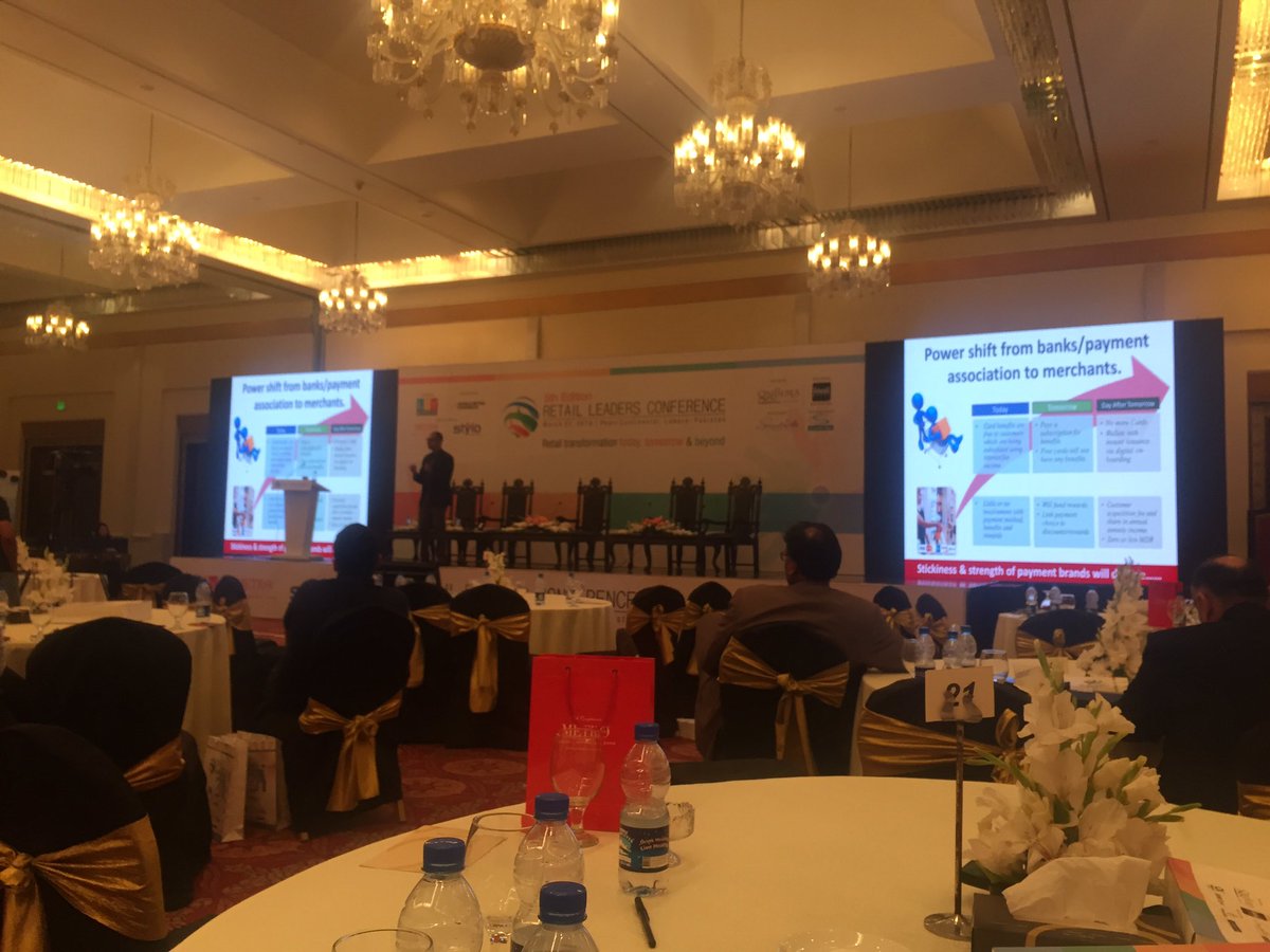 ShoaibZMalik's tweet photo. #M_Commerce : Redefining the merchant/customer relationship paradigm-@qasifshahid 
#RetailLeadersConference #Lahore https://t.co/yRsH7XwUwB