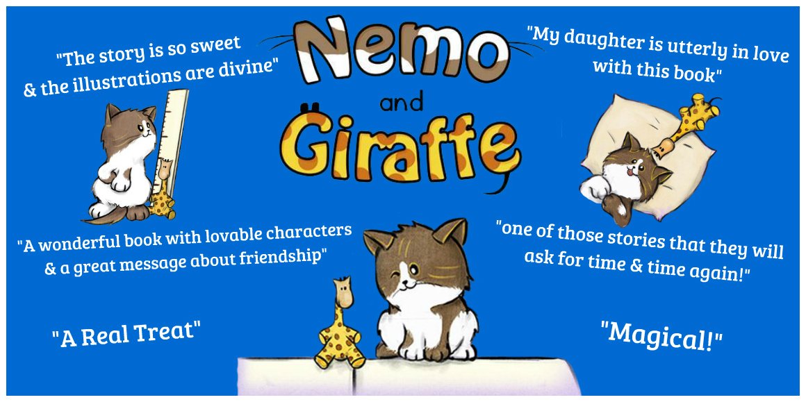Nemo &amp; Giraffe is a loveable story that hopes to teach children about equality &amp; friendship: amzn.to/1r9Cxgz