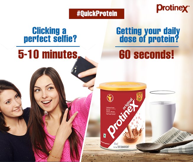 ProtinexIndia's tweet photo. Get your daily #protein fix in no time! #QuickProtein https://t.co/otdgTodUdc