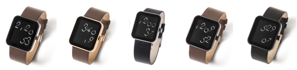 LEXON_UK's tweet photo. @minimalhome What are your thoughts on our #scriptwatch range? We think they would fit in well to your offering https://t.co/tHlTzYOHRk
