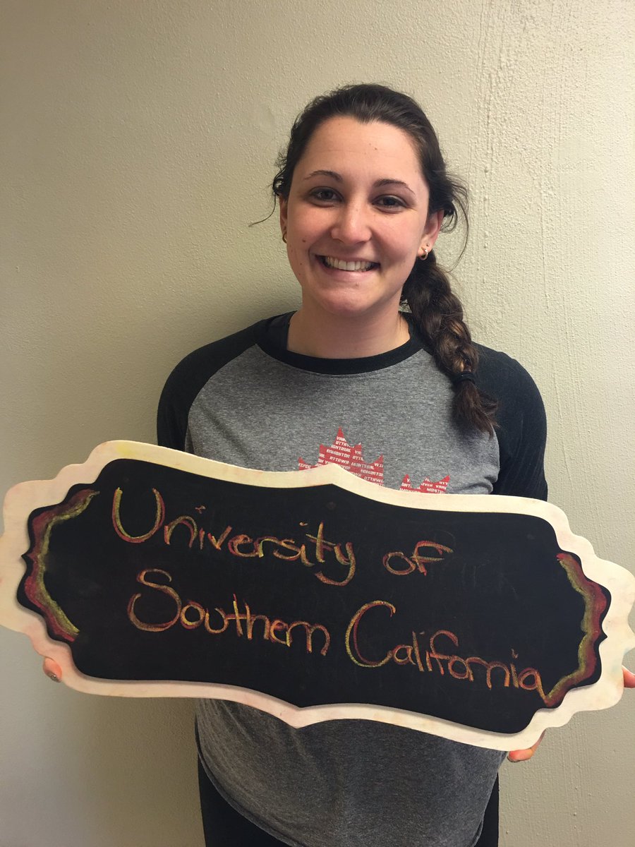 SJC_careers's tweet photo. Congrats to @Aj_Volk for her grad school acceptance and landing a job at USC #SJCclassof2016 https://t.co/oR4krBQW3s