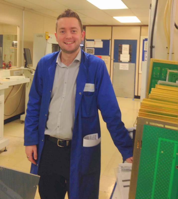 sclpcb's tweet image. With lots of orders today Our #SpiritCircuits Production Manager is a busy bee checking that all is running smoothly