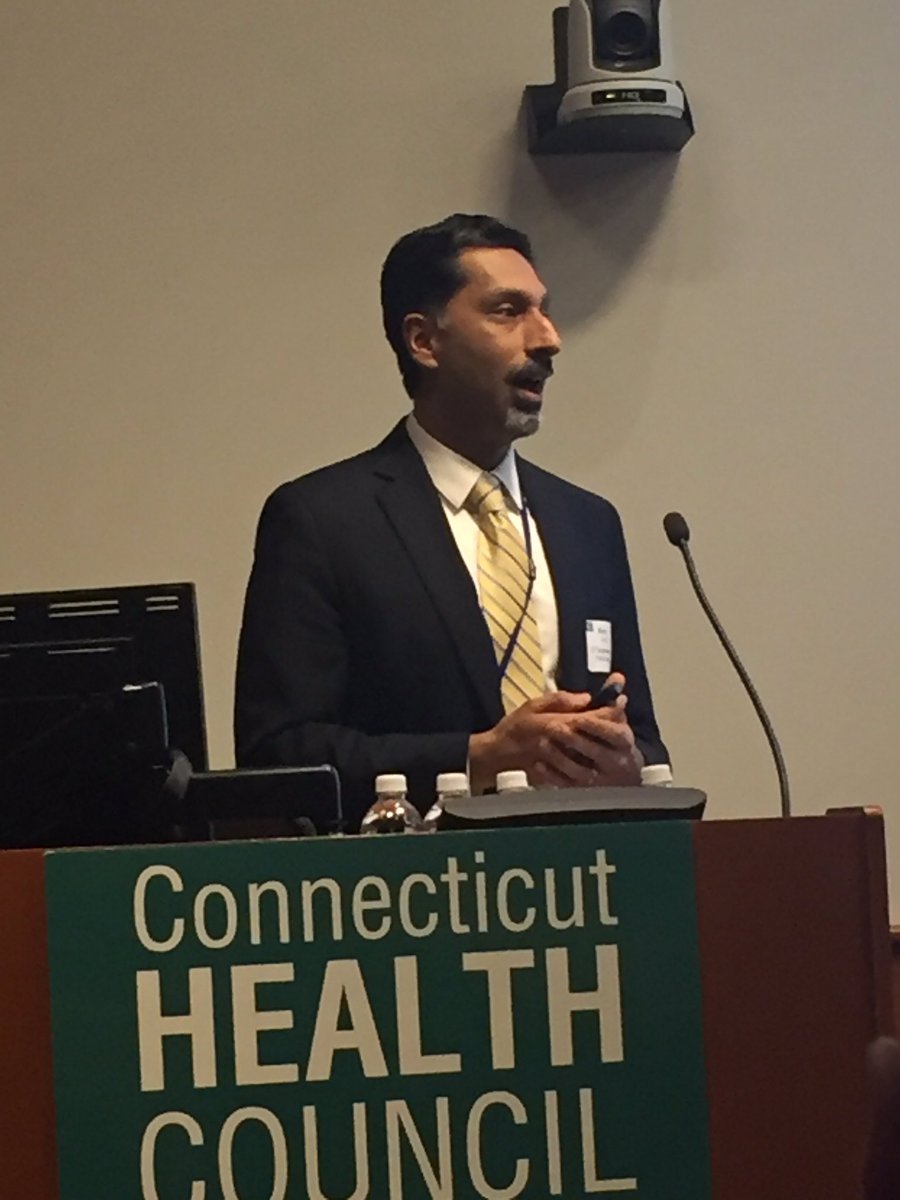 CT_SIM's tweet photo. Dr. Mehul Dalal of CT DPH presents "Digging Deeper: uncovering disparities in health status in CT" #CHCEvent #CTSIM https://t.co/Lt6Kl5J1YK