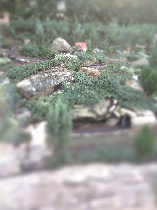 MflMatt's tweet photo. Just some #Tilt-Shift photos from the miniature train set outside the Germany pavilion at #Epcots #WorldShowcase https://t.co/rYD3yRzOxj