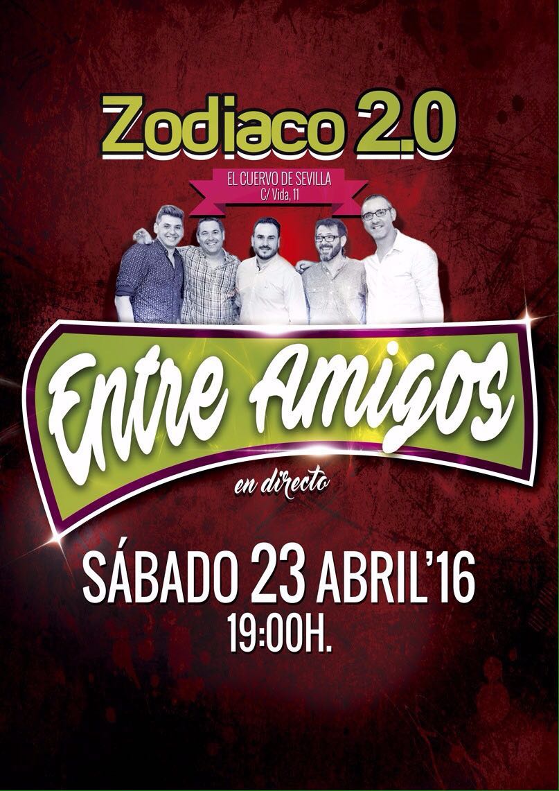 ZODIACOCOPAS's tweet photo. Actuaciones en directo en @ZODIACOCOPAS https://t.co/AJ7WZxqxIC