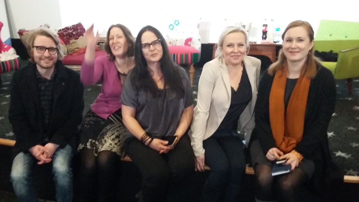 Kiitos ♡ Joonas Nordman, Marianna Keisalo, Elina Rislakki, Heli Sutela &amp; Anna  Dahlman #SFF16 #FeMaleComedy #WIFT
