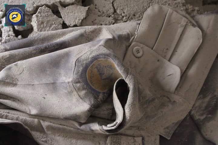 SyriaCivilDef's tweet photo. Dreadful attack in Ghouta today. 32 killed, including one of ours when ambulance hit. Casualties expected to rise https://t.co/b0VamLH35S