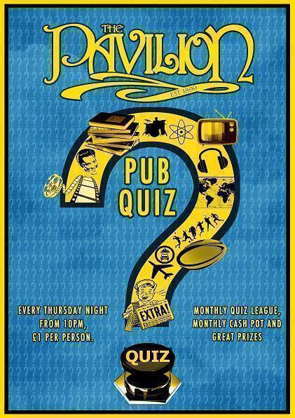 pavilionbelfast's tweet photo. Our weekly quiz returns tonight from 10pm. Great prizes and a monthly cash pot up for grabs. Just £1 per person! https://t.co/Fy3UOgS4lw