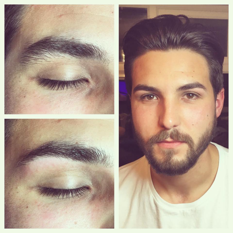 hdbrowsofficial's tweet photo. Stylist Lizzie Hilton proves men can have High Definition Brows and look groomed but not girly #BrowOfTheWeek https://t.co/wv0D9ylW1m