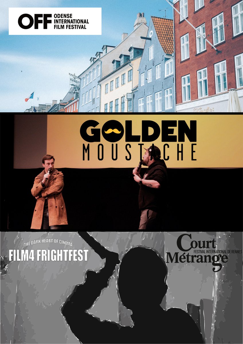 eurofilmfest's tweet photo. Merci à @goldenmoustache @OdenseFilmFest @FrightFestReal @courtmetrange, qui furent des partenaires exceptionnels ! https://t.co/qmlvCphJQ4