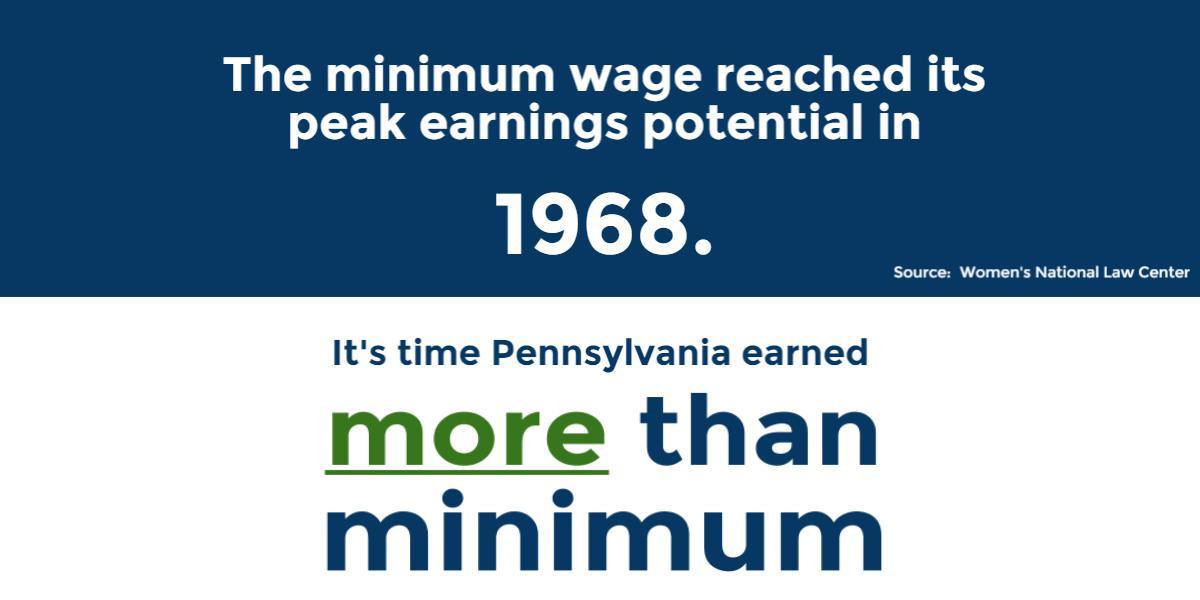 PaSenateDems's tweet photo. RT if you agree that PA's workers are worth #morethanminimum. https://t.co/jbN6MRHD56