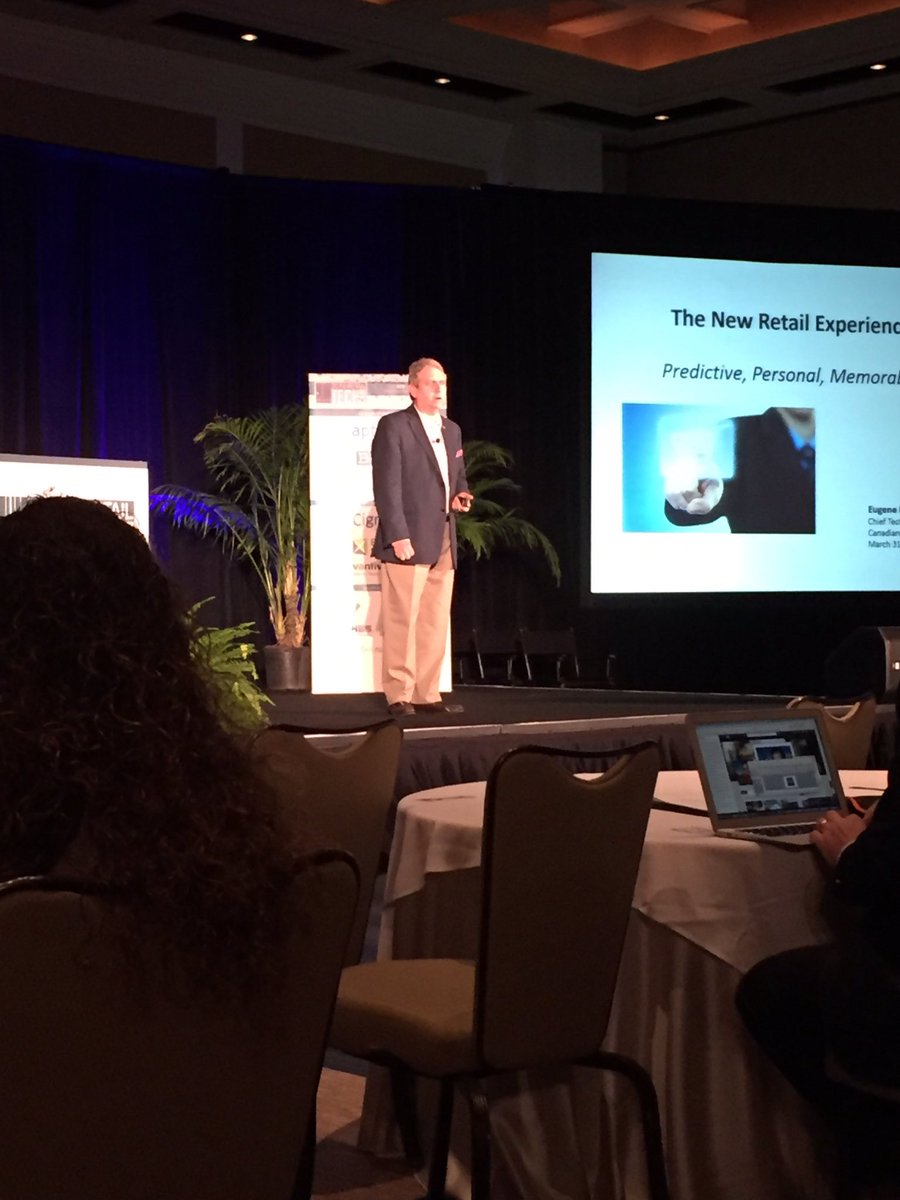 kate_orara's tweet photo. Opening Keynote with Eugene Roman, CTO Canadian Tire. #RetailTechCon #citizensystems #pos #retail #barcode #mobility https://t.co/krDCvVSlq5