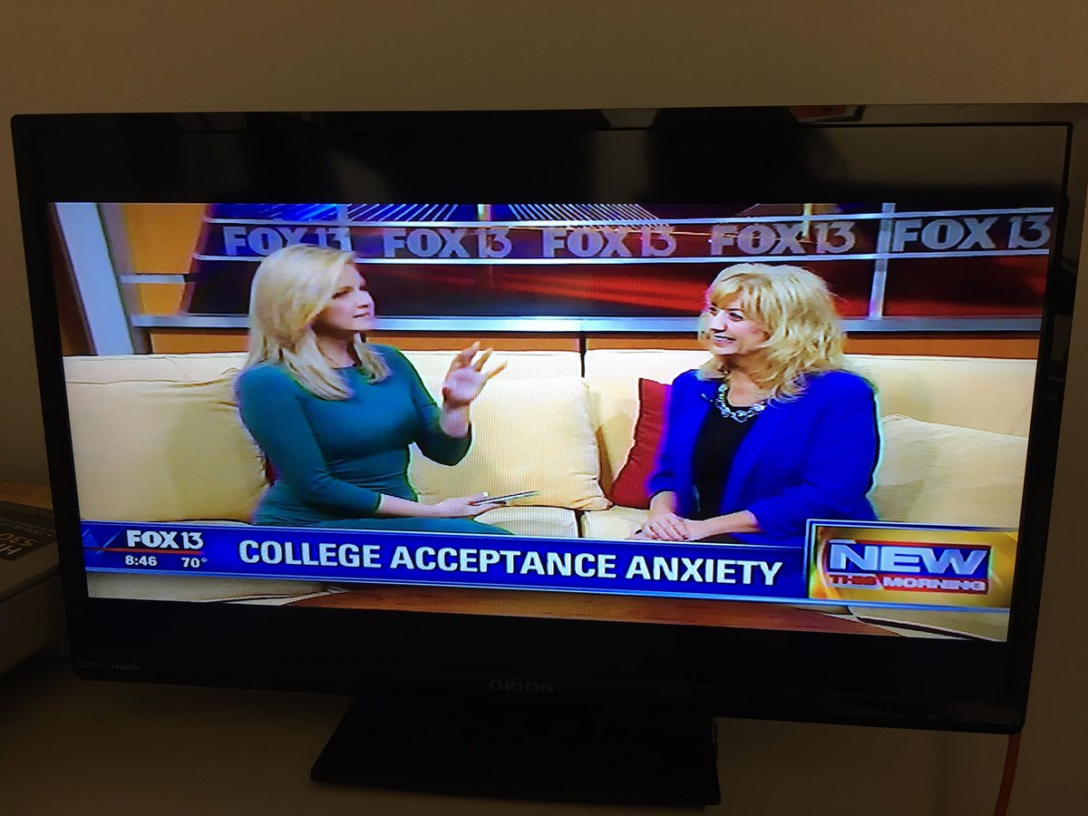 HillsboroughSch's tweet photo. Great advice from Linda Hacker, College and Career Counselor @HCPSNewsomeHS, about college acceptances. @FOX13News https://t.co/f1KYvw6Lro