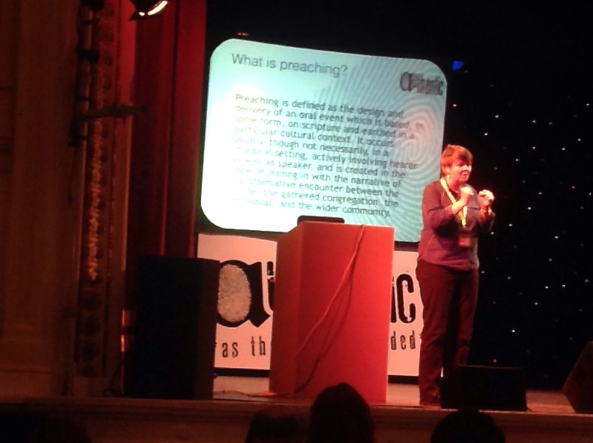 calvintsamuel's tweet image. @ipreacher007, Deputy WRden of @cranmerhall begins her Seminar on #AuthenticPreaching #ECG2016