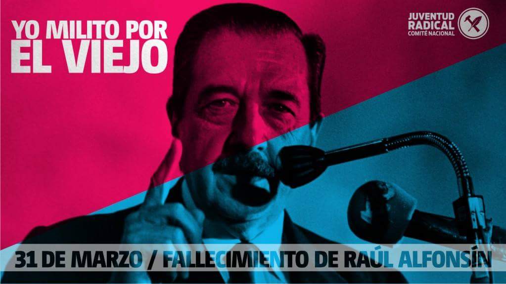 jrnacional's tweet photo. Hace siete años nos dejaba Alfonsín...  

#YoMilitoPorElViejo https://t.co/05oOcJqcjA