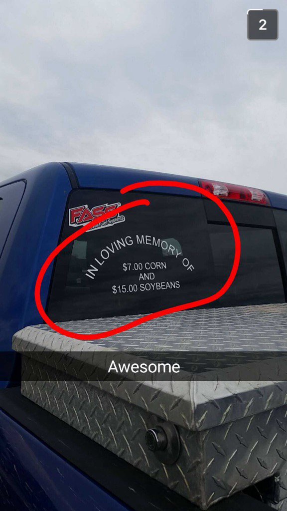 CaseIHDave's tweet photo. Great window decal.  Gonna be a tough period for everyone involved in Ag for a little while. https://t.co/XJYOUzB1gb