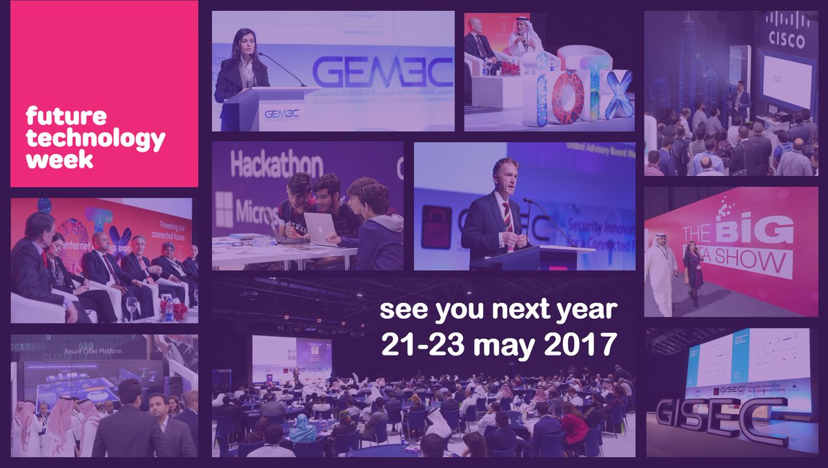 ftwdxb's tweet photo. Thank you to all our participants for making #FTWDXB 2016 a phenomenal success! See you next year: 21-23 May 2017 https://t.co/iM30LlUquy