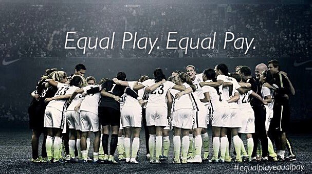 kelleymohara's tweet photo. It's pretty simple... #equalplayequalpay https://t.co/2sdOmaCKxw