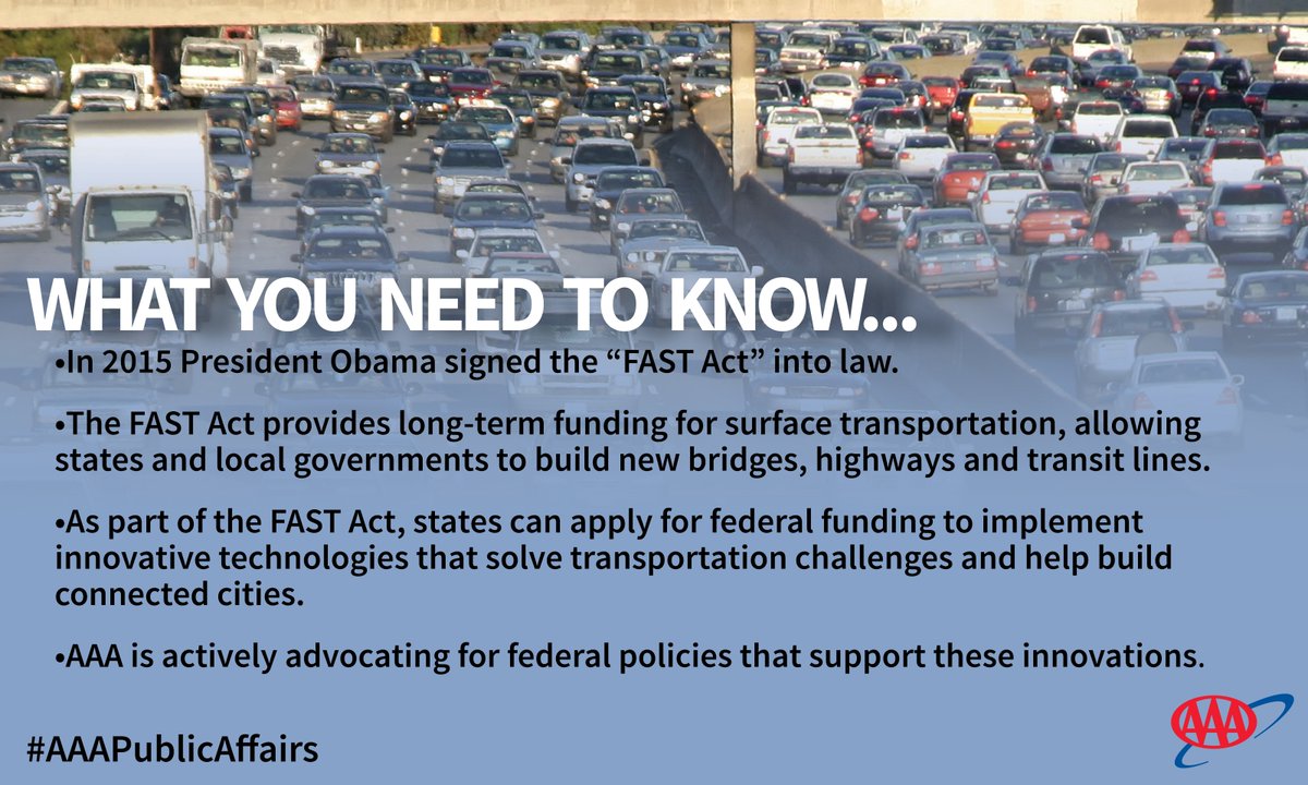 AAAnews's tweet photo. AAA is advocating for transportation technologies that promote safety and convenience for YOU! #AAAPublicAffairs https://t.co/jJn8GWs0Hq