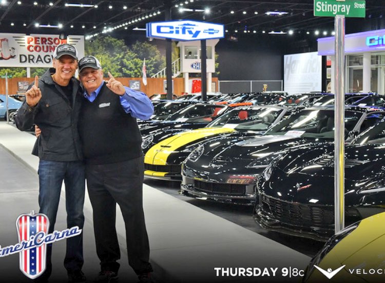 TeamHendrick's tweet photo. Mr. H and guitar legend @JBonamassa appear on tonight's @AmeriCarnaTV episode.

Sneak peek: https://t.co/7woznI4wCc https://t.co/pM5ay2CCTc