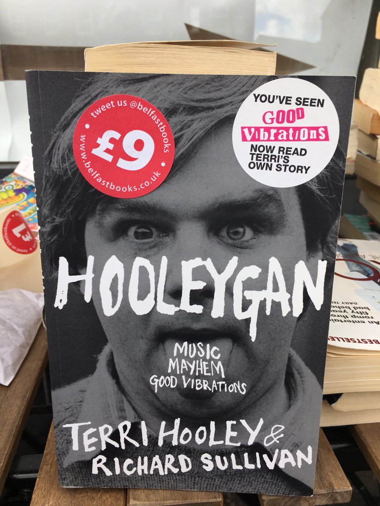 BelfastBooks's tweet photo. A Belfast book, at Belfast Books. #GoodVibrations #TerryHooley #PunksNatDead #CheaperThanAmazon #HastagOverkill https://t.co/2HPeyBWik8